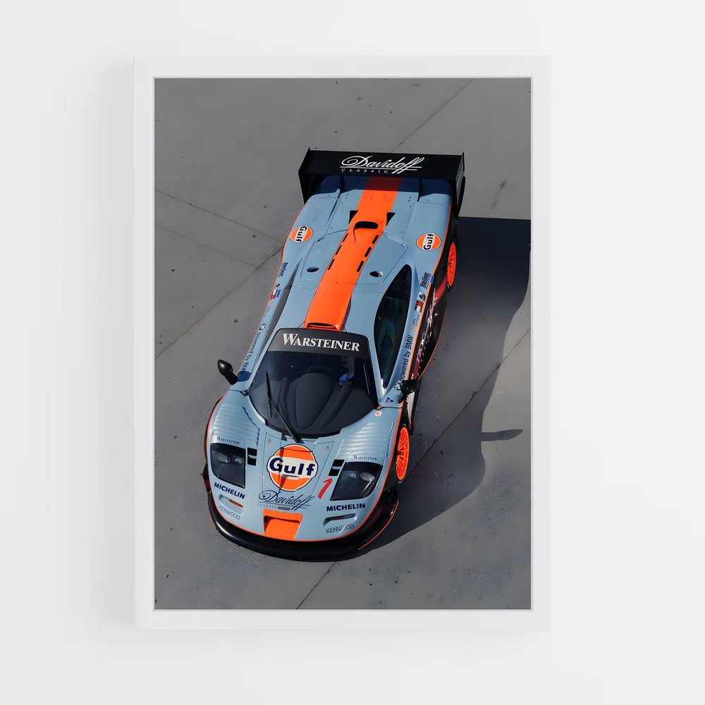Poster Éclat McLaren GTP (vue 3)